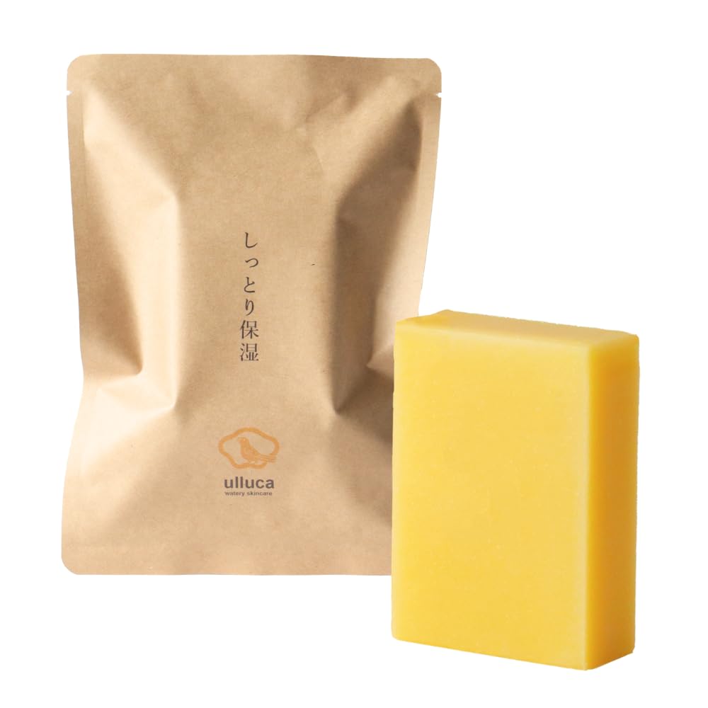 Amazon | ulluca しっとり保湿 1個 140g 約2ヶ月分【はちみつ 石鹸